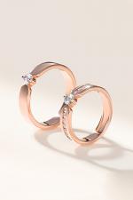 Nhẫn cưới vàng hồng - Lựa chọn của các cặp đôi trẻ trung, thời thượng và cá tính