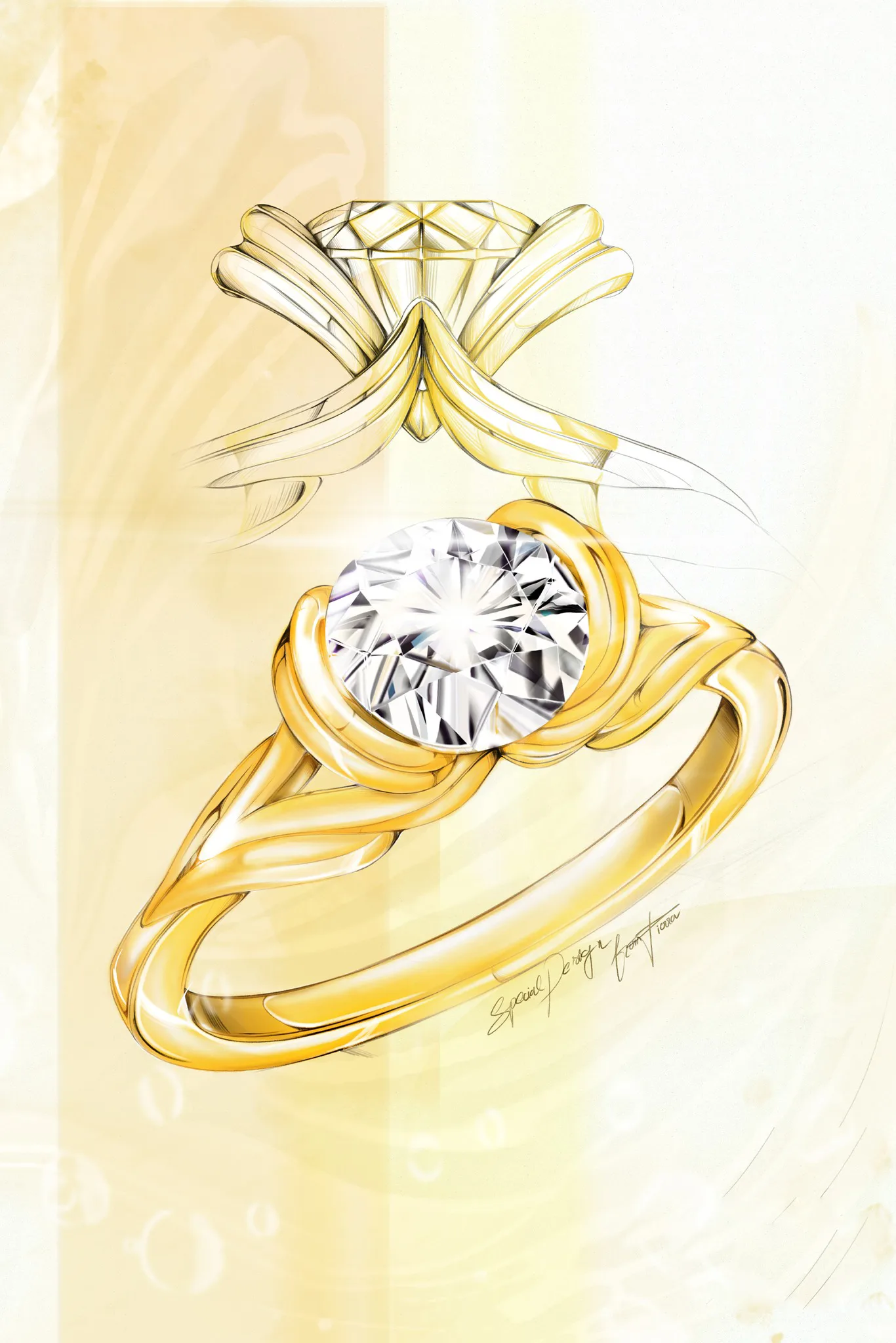 Nhẫn vàng nữ món quà ý nghĩa dành tặng bạn gái