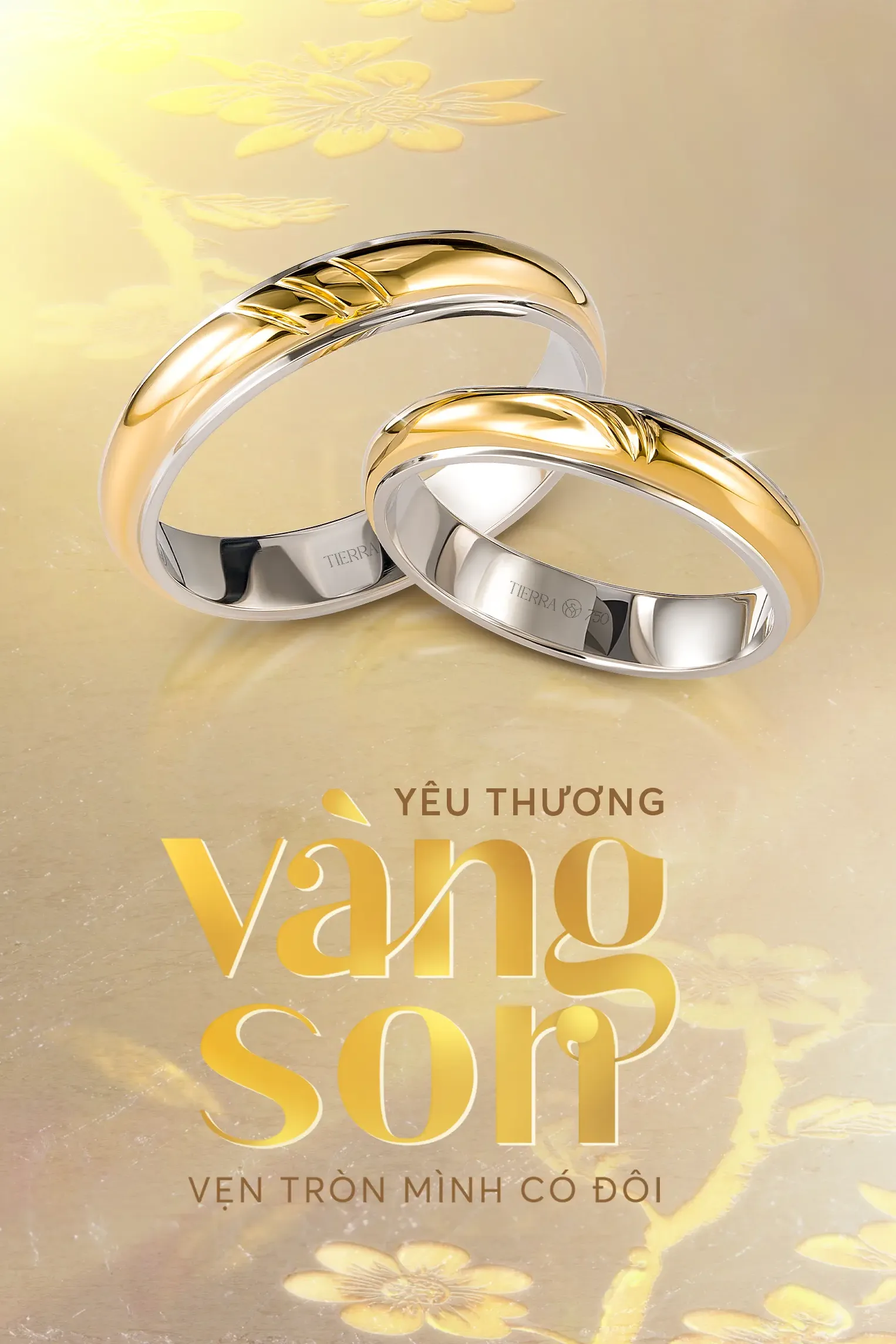 Bộ sưu tập nhẫn cưới “Yêu thương Vàng Son” - Vẻ đẹp hạnh phúc trao gửi ngày sánh đôi