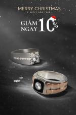 10% Off All Men's Ring Cases - Celebrate Christmas and New Year in Your st<x>yle!