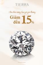 Giảm giá lên đến 15% cho kim cương GIA - Sắm kim cương, trao gửi yêu thương!