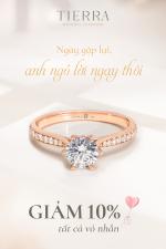 10% off for engagement rings – Till we meet again, will you marry me?