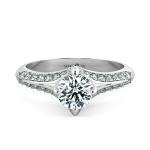 Nhẫn cầu hôn kim cương Royal design NCH9903