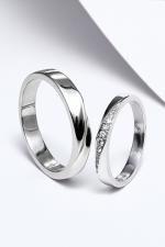 Nhẫn cưới bạch kim - Khi kỷ vật thể hiện đẳng cấp, gu thẩm mỹ sang trọng và vị thế của bạn