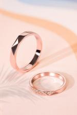 Vì sao nhẫn cưới vàng hồng trở thành xu hướng nhẫn cưới hiện đại và thanh lịch?