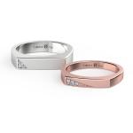 Women's Modern Wedding Ring NCF2034 3