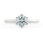 Six Prongs Solitaire Classic Engagement Ring NCH1102 2
