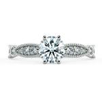 Solitaire Engagement Ring with Eternity Band NCH1803 2