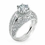 Nhẫn kim cương Royal design NKC9914 4