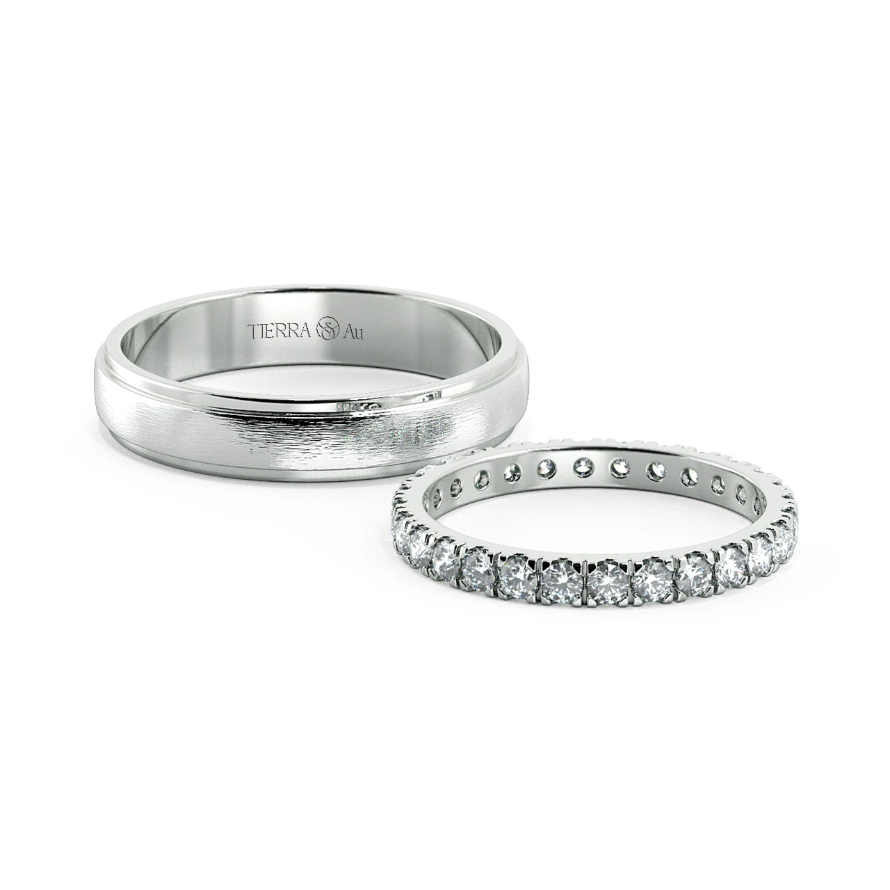 Cặp nhẫn cưới Eternity NCC0006