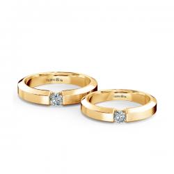 Cặp nhẫn cưới kim cương NCC3001