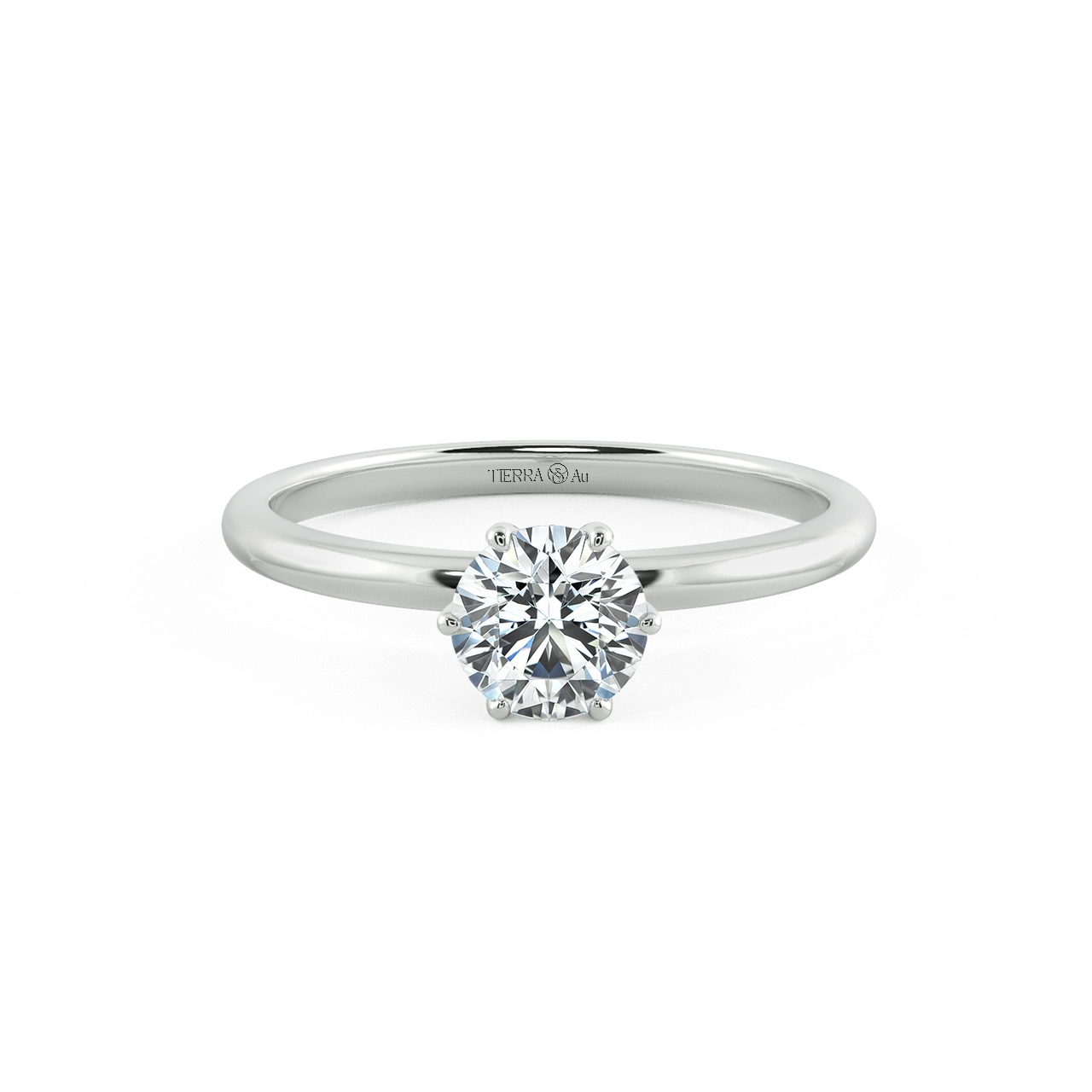 Four Prongs Solitaire Classic Engagement Ring NCH1101