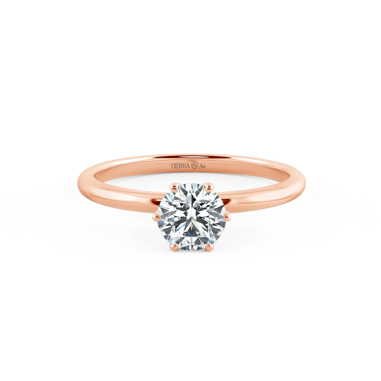 Four Prongs Solitaire Classic Engagement Ring NCH1101