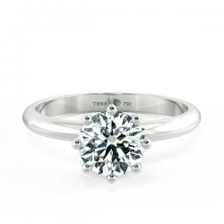 Solitaire Engagement Ring with Tag NCH1301