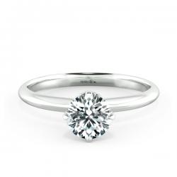 Solitaire Engagement Ring with Shiny Neck NCH1302