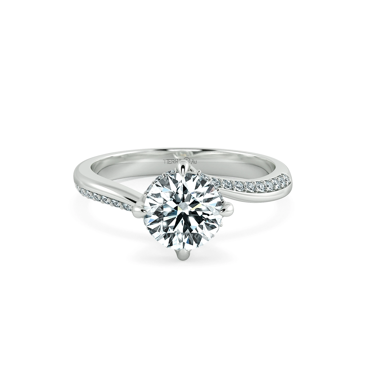 Nhẫn đính hôn kim cương Trellis Celia NCH1414