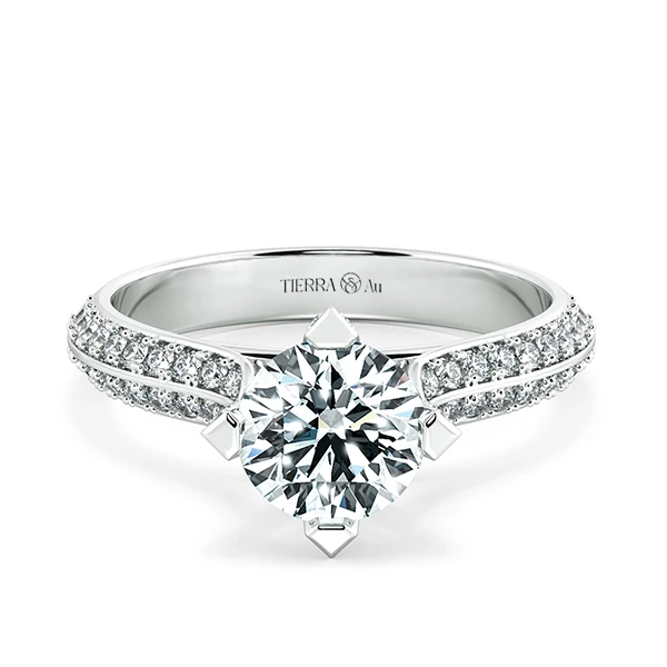 Nhẫn kim cương Royal design NKC9902
