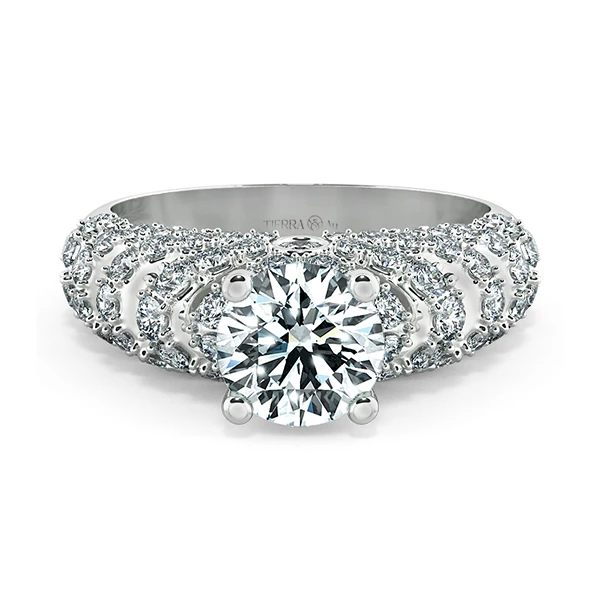 Nhẫn kim cương Royal design NKC9907