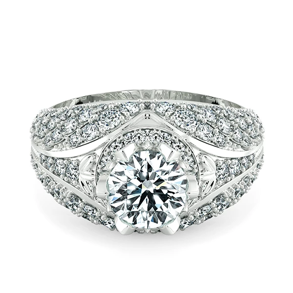 Nhẫn kim cương Royal design NKC9914