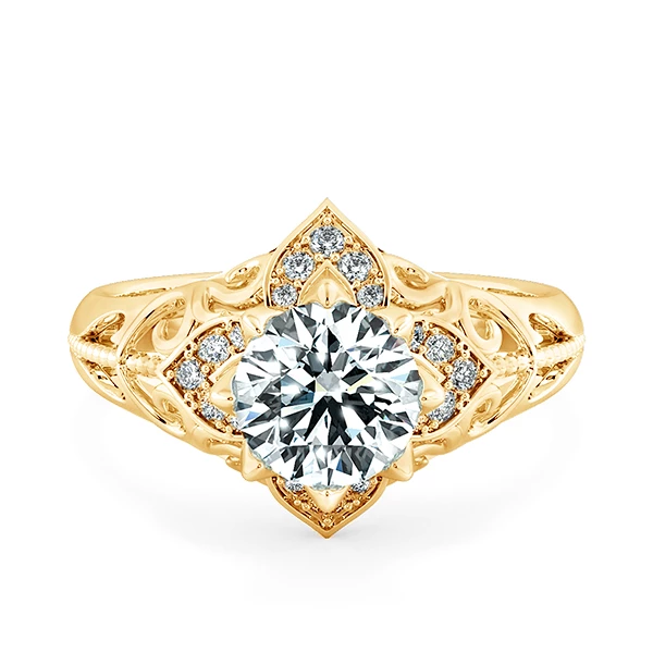 Nhẫn kim cương Royal design NKC9916
