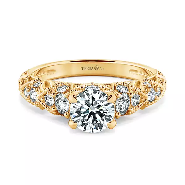 Nhẫn kim cương Royal design NKC9917