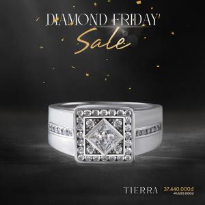 Diamond Friday Sale - Giảm đến 10 triệu đồng cho vỏ nhẫn nam, giảm thêm 5% khi mua cùng vỏ nhẫn!
