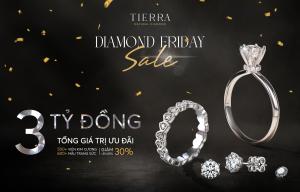 Diamond Friday Sale - 500 + viên kim cương và 600 + mẫu trang sức đang được ưu đãi với tổng giá trị đến 3 tỷ đồng! 