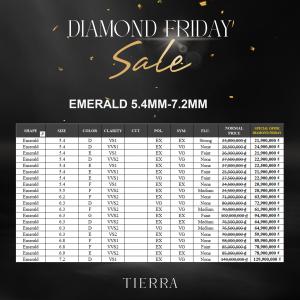 Diamond Friday Sale - Ưu đãi lên đến 30% cho hơn 500 viên kim cương GIA có sẵn tại Tierra Diamond - 4