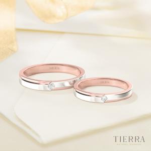 Nhẫn cặp đẹp ghép màu là xu hướng nhẫn cưới đẹp được ưa thích hiện nay