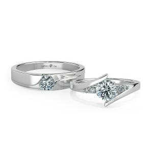 Nhẫn cưới đẹp 2021 - nhẫn cưới kim cương sang trọng tinh tế