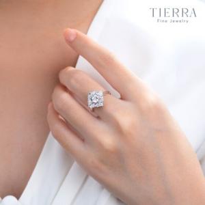 Nhẫn kim cương nữ dùng để làm quà tặng đặc biệt