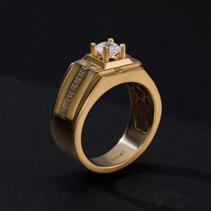 Nhẫn vàng 18k cho nam - khẳng định phong cách