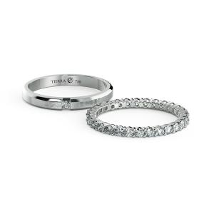 Nhẫn cưới nữ Eternity NCF0007 3