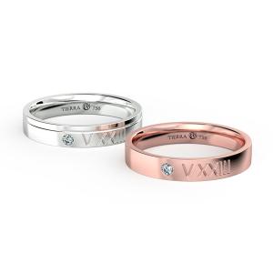 Women's Modern Wedding Ring NCF2036 3