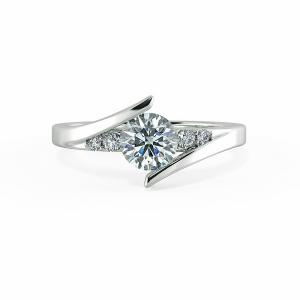 Cặp nhẫn cưới kim cương NCC3006 2