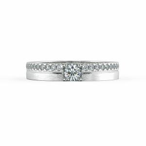 Cặp nhẫn cưới kim cương NCC3009 2