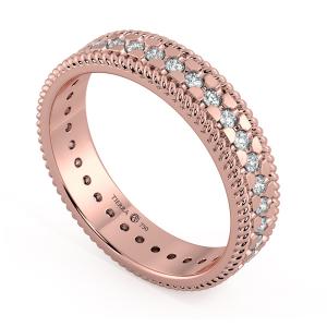 Women's Vintage Wedding Ring NCF9003 2