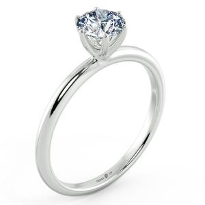 Four Prongs Solitaire Classic Engagement Ring NCH1101 4
