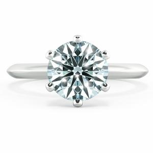 Nhẫn cầu hôn kim cương Tiffany 6 chấu NCH1105 2