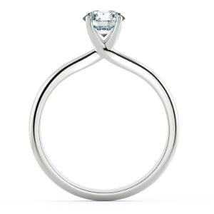 Simple Four Prongs Trellis Engagement Ring NCH1401 5