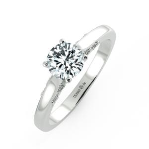 Stylized Bridge Accent Engagement Ring NCH1610 3