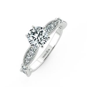 Solitaire Engagement Ring with Eternity Band NCH1803 3