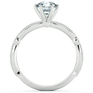 Solitaire Engagement Ring with Eternity Band NCH1803 5