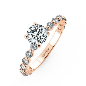 Solitaire Engagement Ring with Eternity Band NCH1804 3
