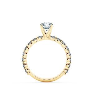 Solitaire Engagement Ring with Eternity Band NCH1804 5