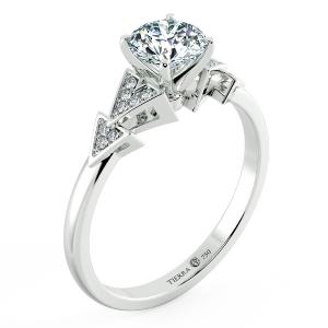 Solitaire Engagement Ring with Eternity Band NCH1807 4