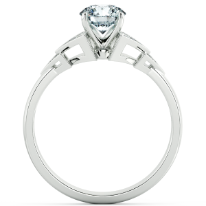Solitaire Engagement Ring with Eternity Band NCH1807 5