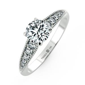 Solitaire Engagement Ring with Eternity Band NCH1808 3