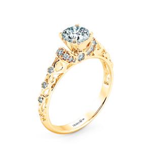 Nhẫn cầu hôn kim cương Royal design NCH9904 4
