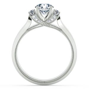 Nhẫn cầu hôn kim cương Royal design NCH9913 5